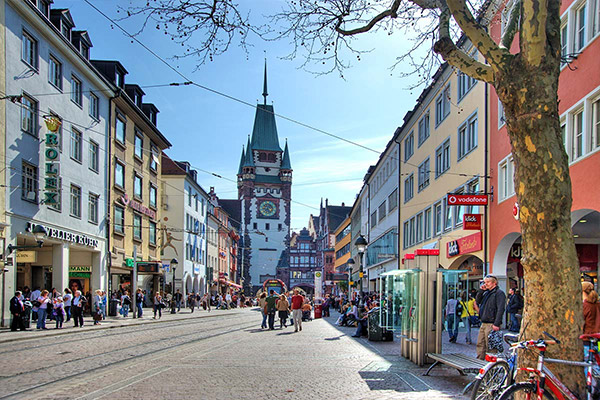 Schwarzwaldmetropole Freiburg im Breisgau